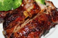Costillas de ternera la miel