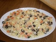 Cous-cous con limón y perejil