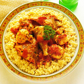 Cous-cous de pescado