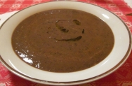 Crema de alubias