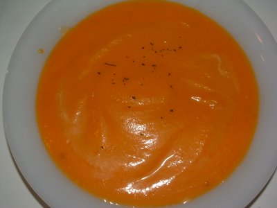 Crema de calabaza en almibar