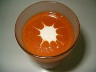Crema de cangrejos de río