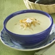 Crema de chile con queso