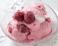 Crema de frambuesas