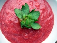 Crema de fresas