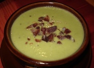 Crema de guisantes