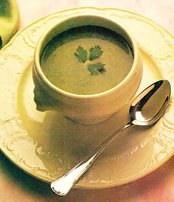 Crema de lechuga