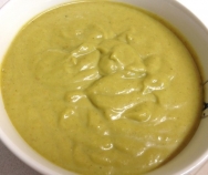 Crema de nabos y calabacín