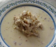 Crema de pechuga de pollo