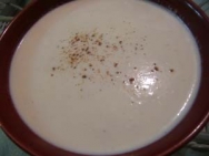 Crema de pollo y castañas