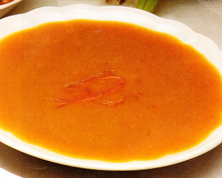 Crema de salmón del Sella
