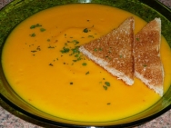 Crema de zanahorias con apio