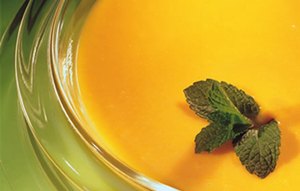 Crema de zanahorias con puerro