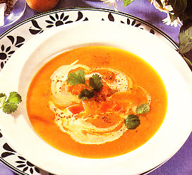 Crema de zanahorias
