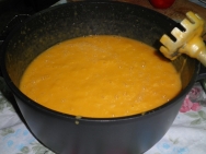 Crema fría de calabaza y melón