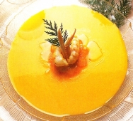 Crema fría de zanahorias