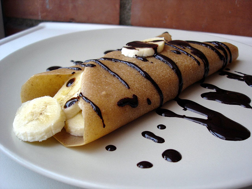 Crêpe relleno