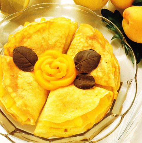 Crêpes de albaricoque