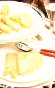 Crêpes de mandarinas