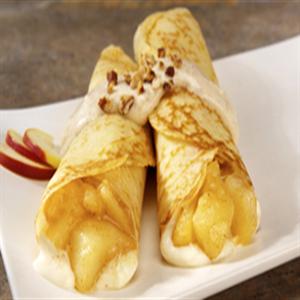 Crêpes de manzanas