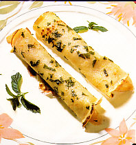 Crêpes de salmón
