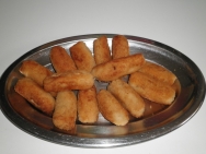 Croquetas de crisis con leche de soja