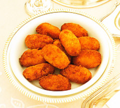 Croquetas de pollo y jamón