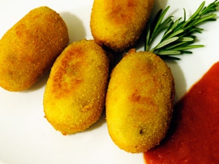 Croquetas de setas de calabaza