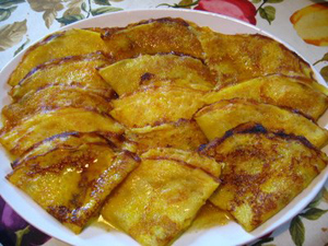 Crêpes mandarinas