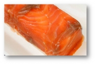 Cúpula de lenguado y salmón