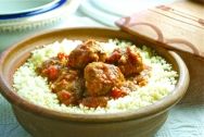 Cuscús con albóndigas de pescado