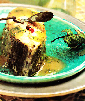 Dentón con salsa verde