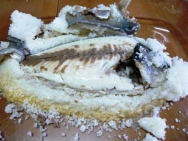 Dorada a la sal (con robot)