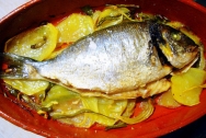 Dorada al horno