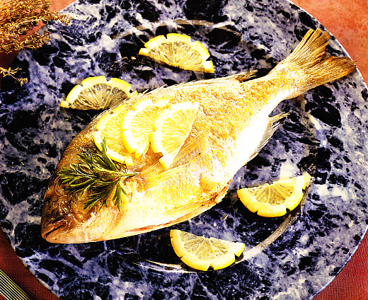 Dorada al limón