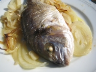 Dorada al sésamo