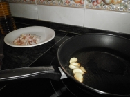 Dorando los ajos