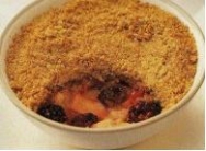 Dulce de manzana y moras