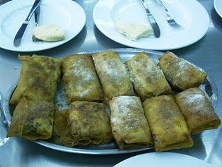 Dulce marroquí de almendras y bastela