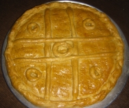 Empanada gallega de lamprea