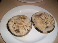 Emperador al horno con anchoas