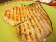 Emperador (pez espada) a la plancha con limón