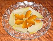 Endibias con mandarina
