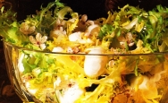 Ensalada a las flores de endrino