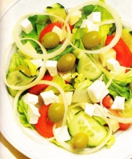 Ensalada al estilo griego