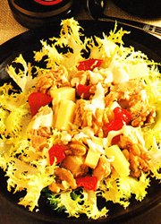 Ensalada al queso