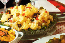 Ensalada antigua de Navidad