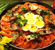 Ensalada con arenques