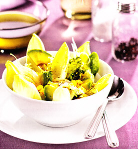 Ensalada con endibias
