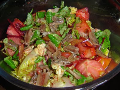 Ensalada de anchoas y bonito